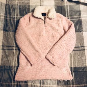 Sherpa Zipper Pullover